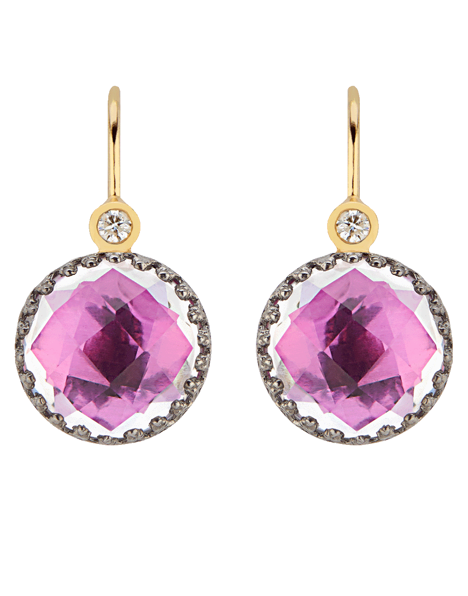 LARKSPUR & HAWK-Small Olivia Button Earrings-SILVER