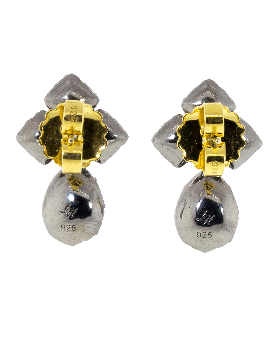 LARKSPUR & HAWK-Small Sadie Cluster Earrings-SILVER