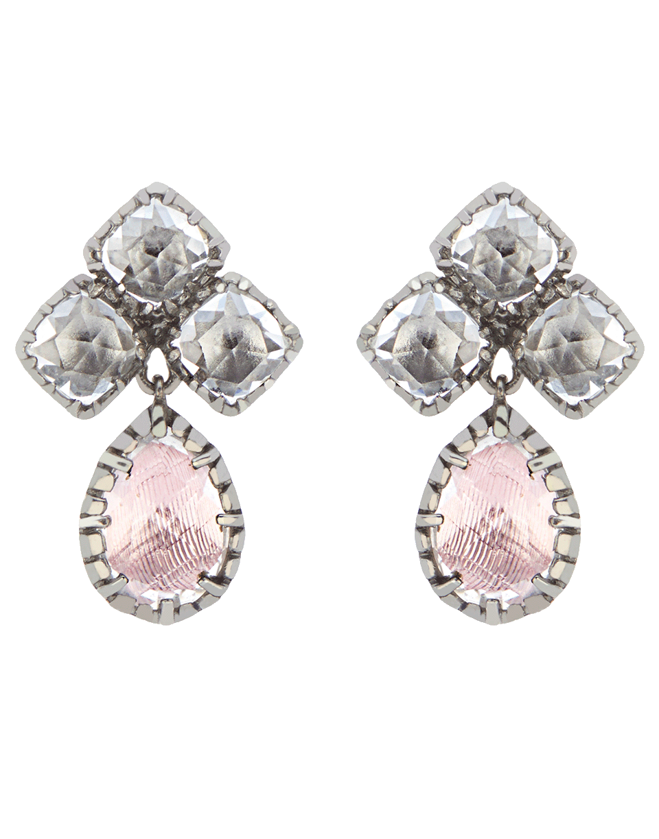 LARKSPUR & HAWK-Small Sadie Cluster Earrings-SILVER