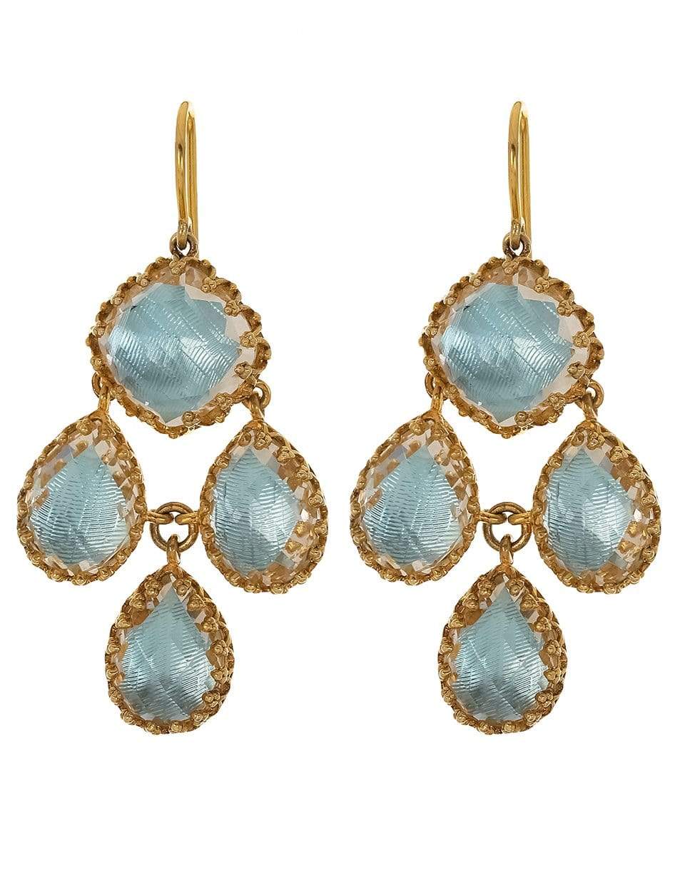 LARKSPUR & HAWK-Antoinette Earrings - Chambray-YELLOW GOLD