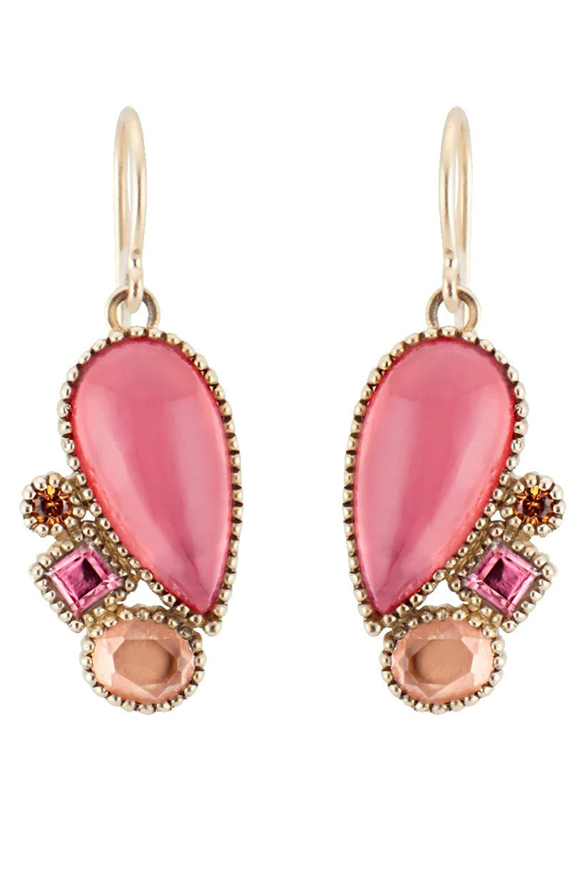 LARKSPUR & HAWK-Cora Cluster Earrings-YELLOW GOLD