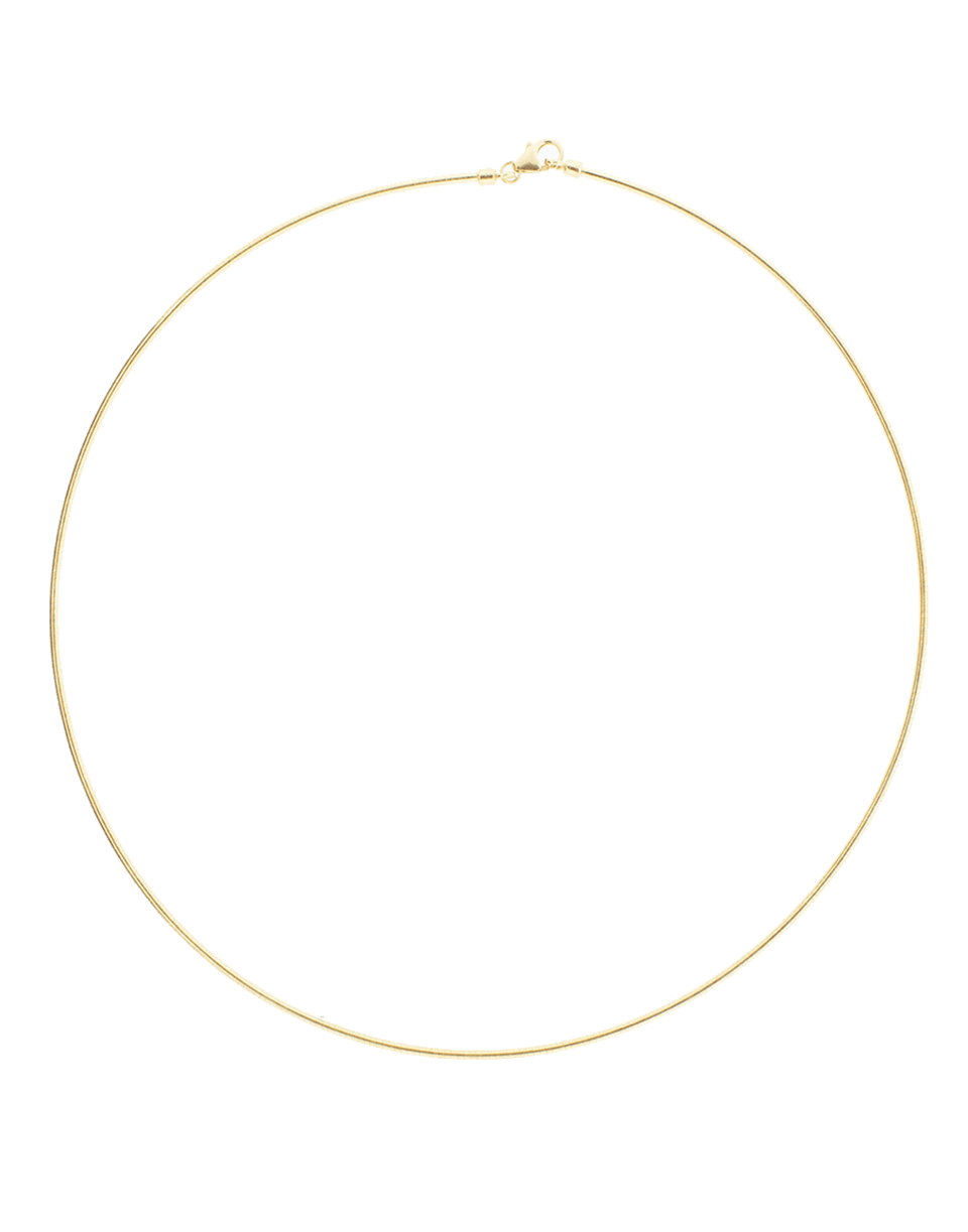 LARKSPUR & HAWK-Cora Neck Wire Necklace-YELLOW GOLD