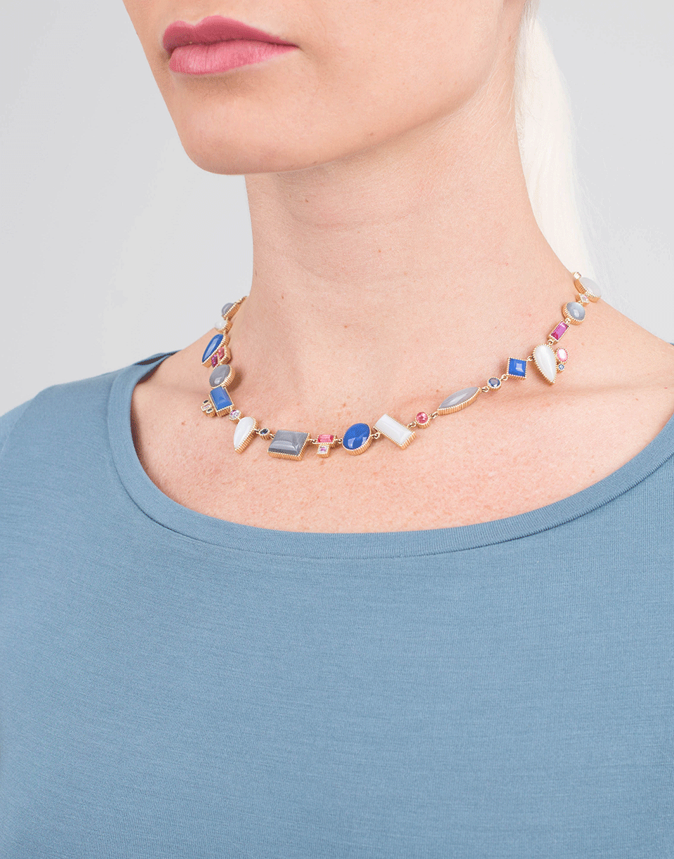 LARKSPUR & HAWK-Cora Riviere Necklace-YELLOW GOLD