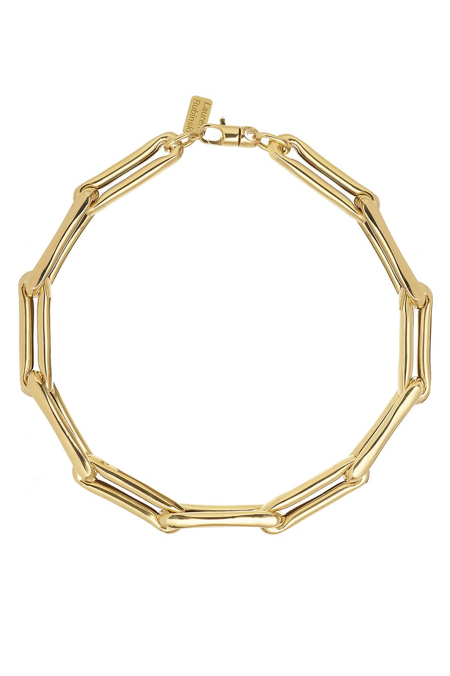 LAUREN RUBINSKI-LR3 - Extra Large Yellow Gold Necklace-YELLOW GOLD