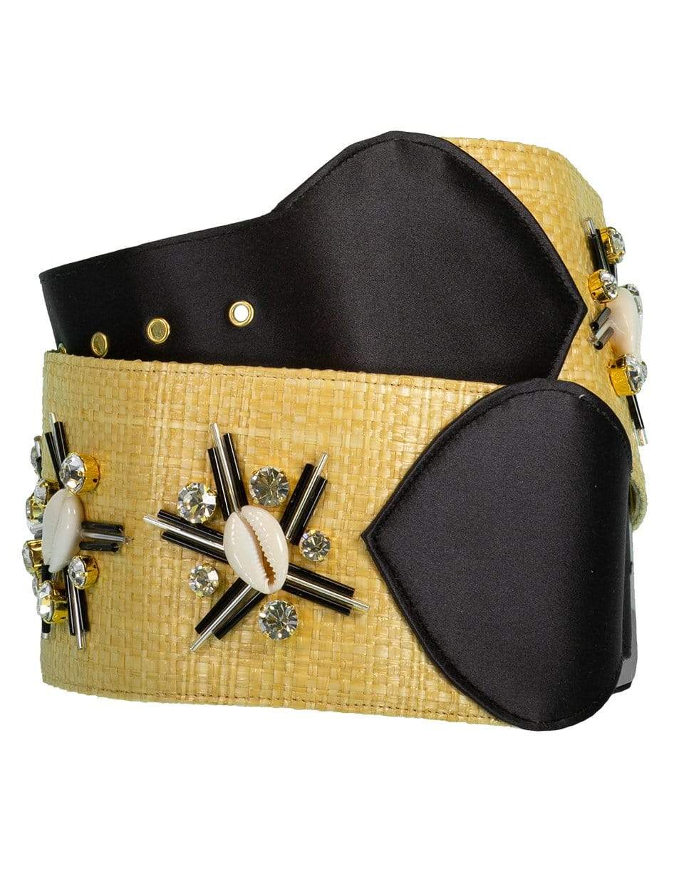 LE NINE-Coral Starshell Belt-