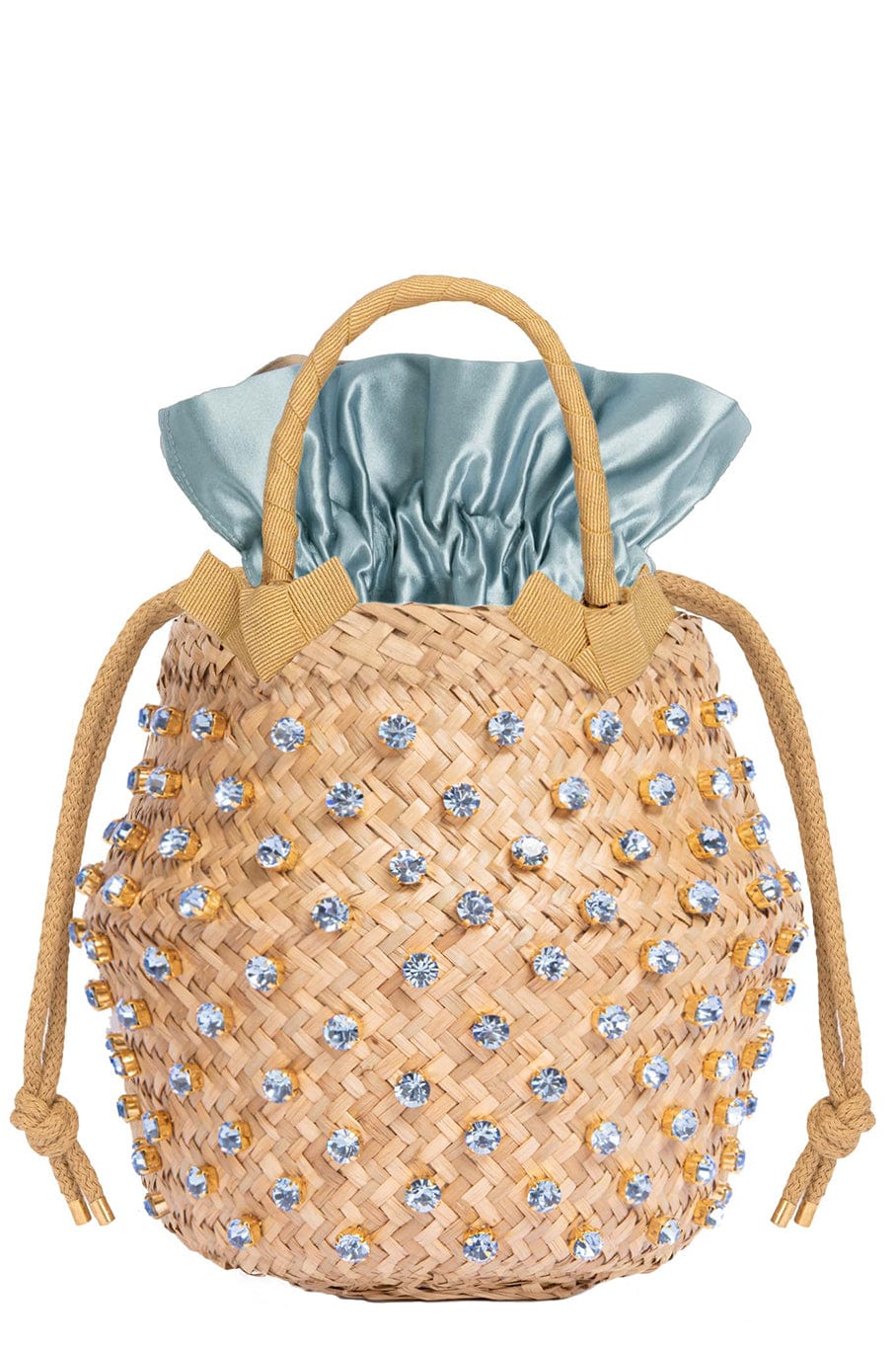 LE NINE-Nina Sorbet Mono Small Bag - Sapphire-SAPPHIRE