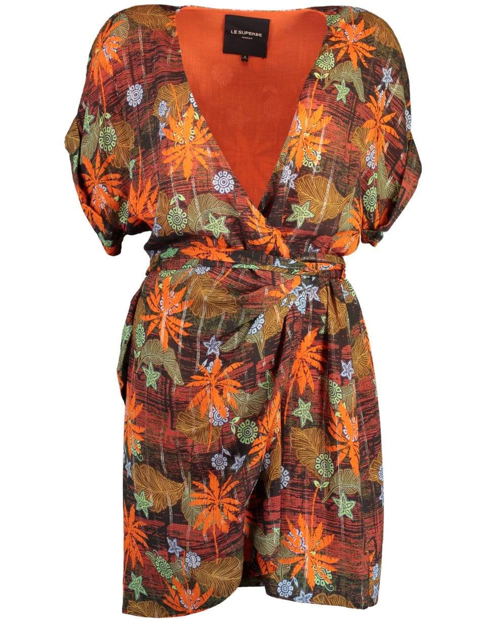 LE SUPERBE-Lookout Wrap Dress-