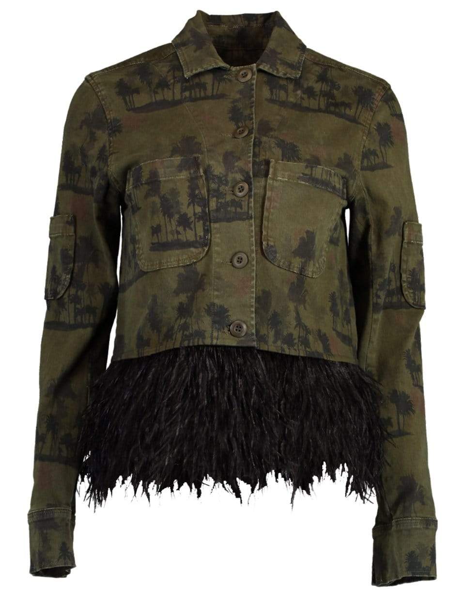 LE SUPERBE-Overdye Coastal Palm Freebird Jacket-