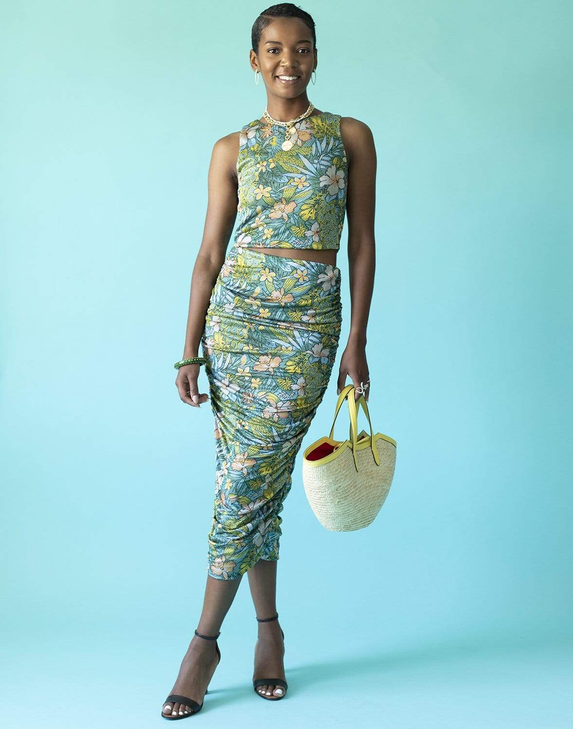 LE SUPERBE-Asphalt Jungle LA Lady Skirt-