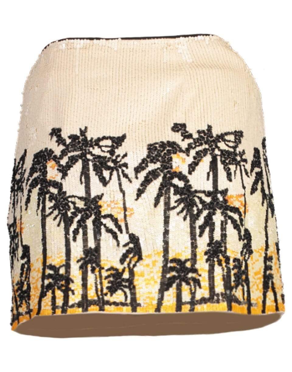 LE SUPERBE-Hotel California Mini Skirt-HOTELCAL