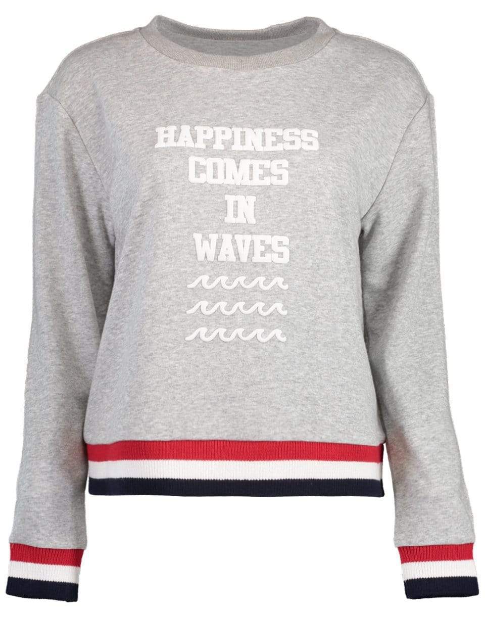 LE SUPERBE-Happiness Comes In Waves Sweatshirt-