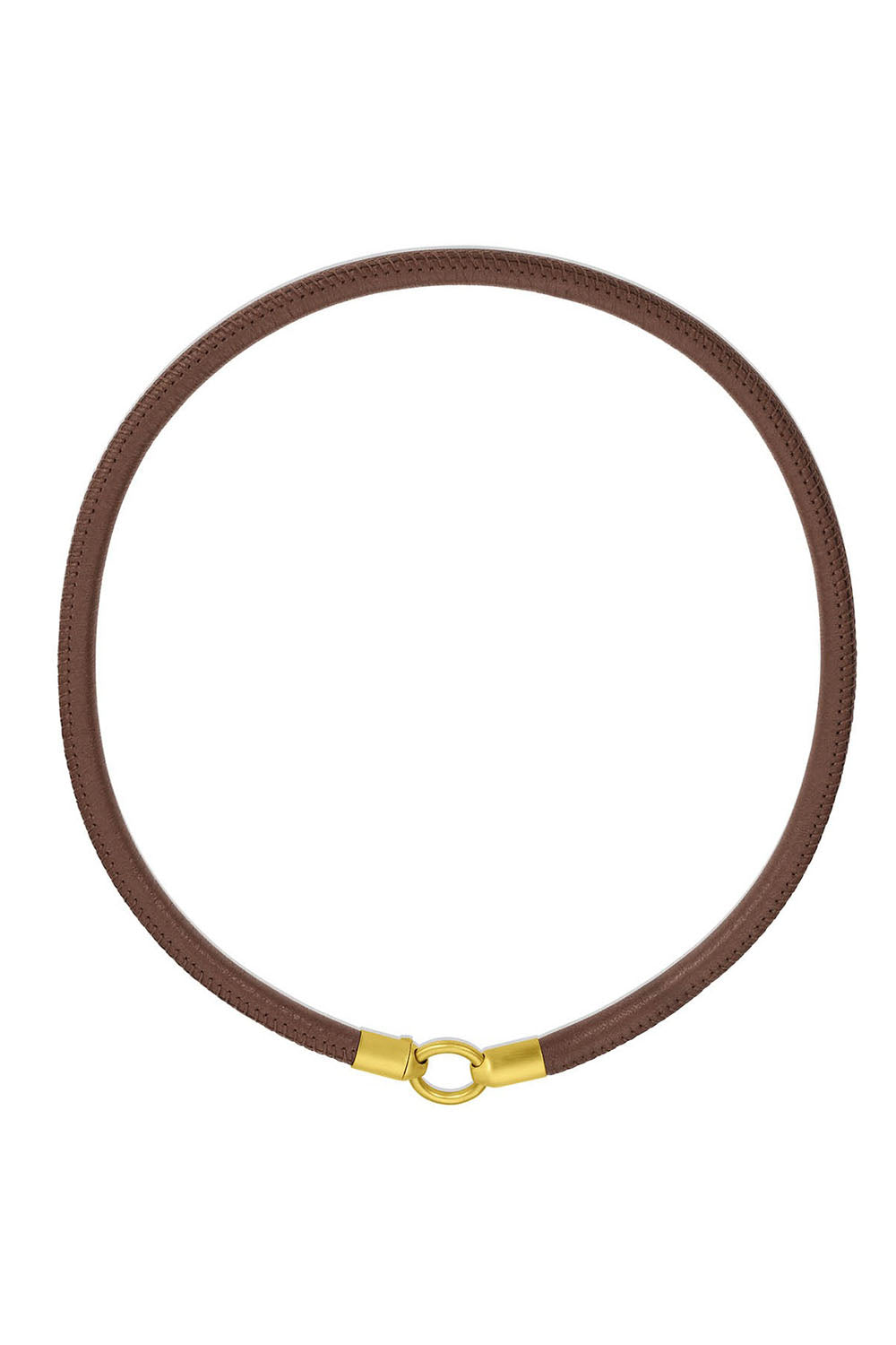Chestnut Thick Cord Necklace-YELLOW GOLD-18-JEWELRYFINE JEWELNECKLACE O-LEIGH MAXWELL