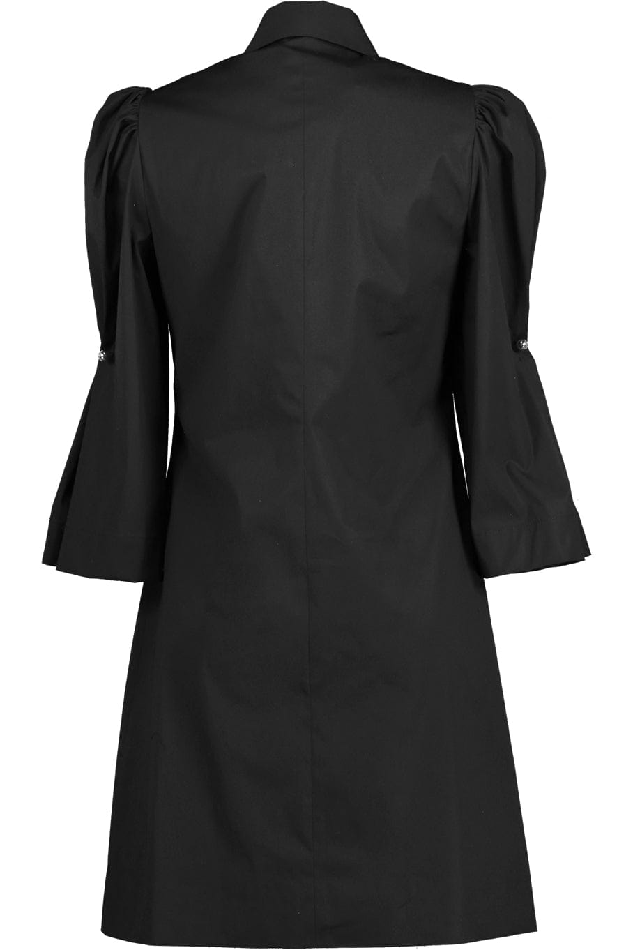 LELA ROSE-Pearl Detail Shirt Dress-