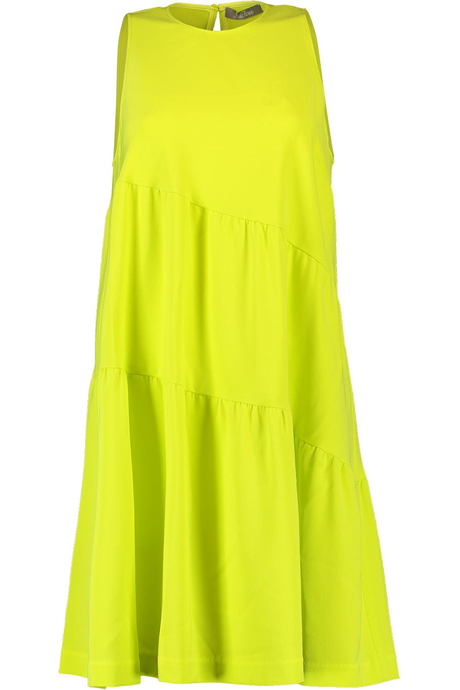LELA ROSE-Tiered Tunic Dress - Citrine-