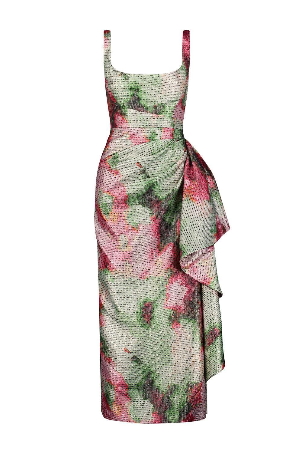 Scoop Neck Florence Sheath Dress-MULTI-6-CLOTHINGDRESSCOCKTAIL-LELA ROSE