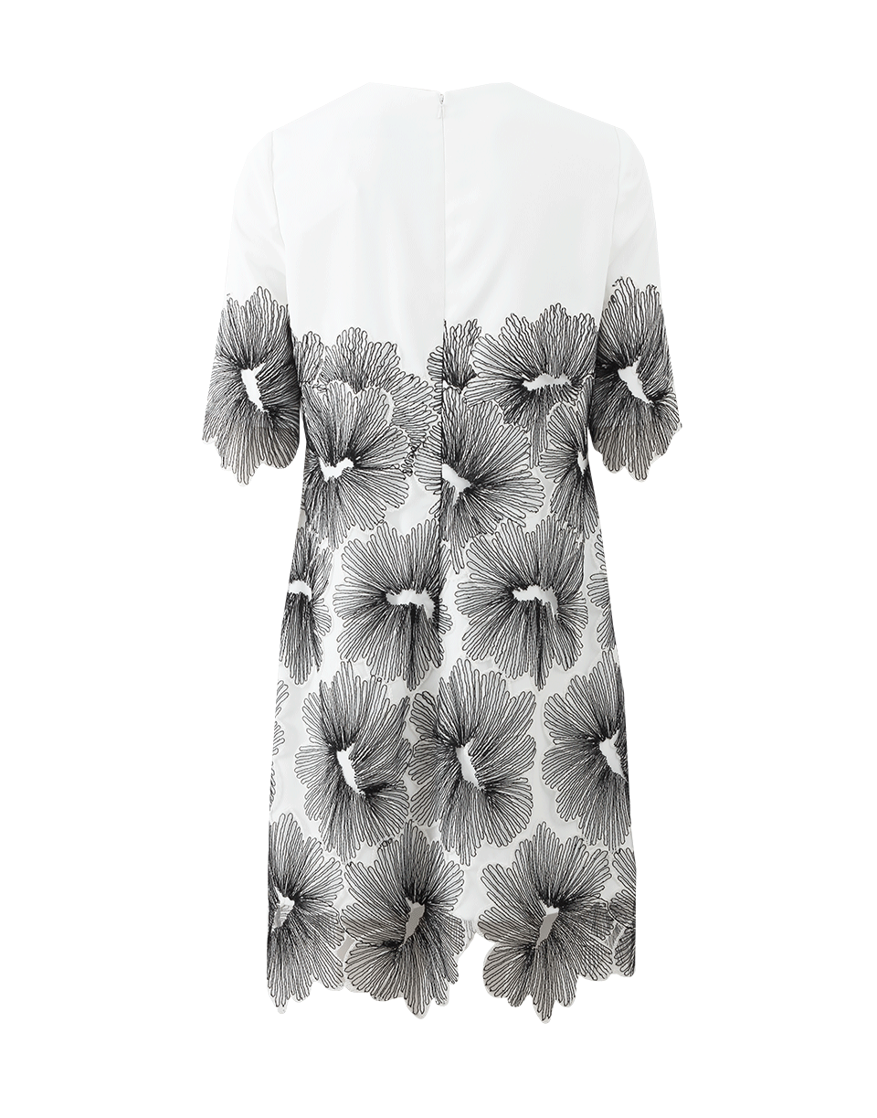 LELA ROSE-Floral Lace Tunic Dress-