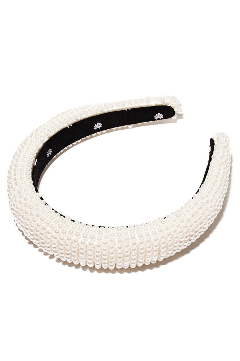 LELE SADOUGHI DESIGNS-All Over Pearl Alice Headband-IVORY