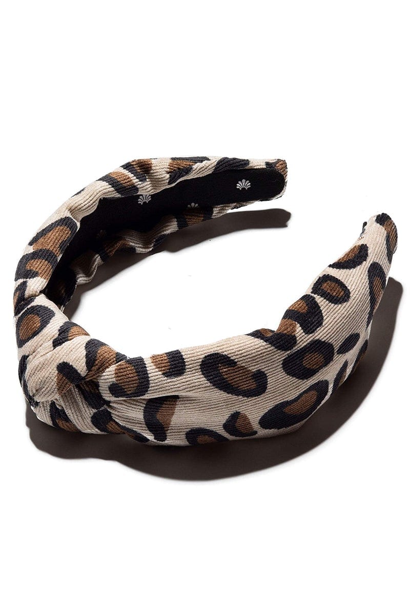 LELE SADOUGHI DESIGNS-Knotted Headband-LEOPARD