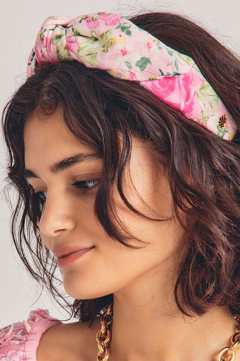 LELE SADOUGHI DESIGNS-Veronica Headband-MAGENTA