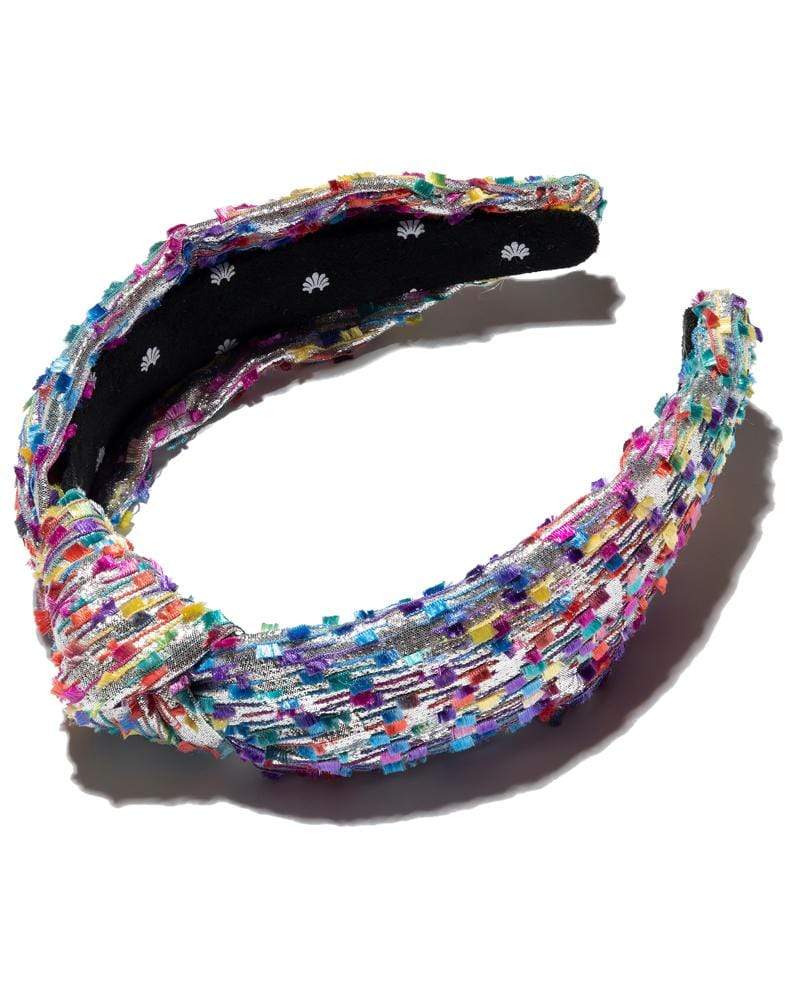 LELE SADOUGHI DESIGNS-Metallic Confetti Shimmer Yarn Headband-CONFETTI
