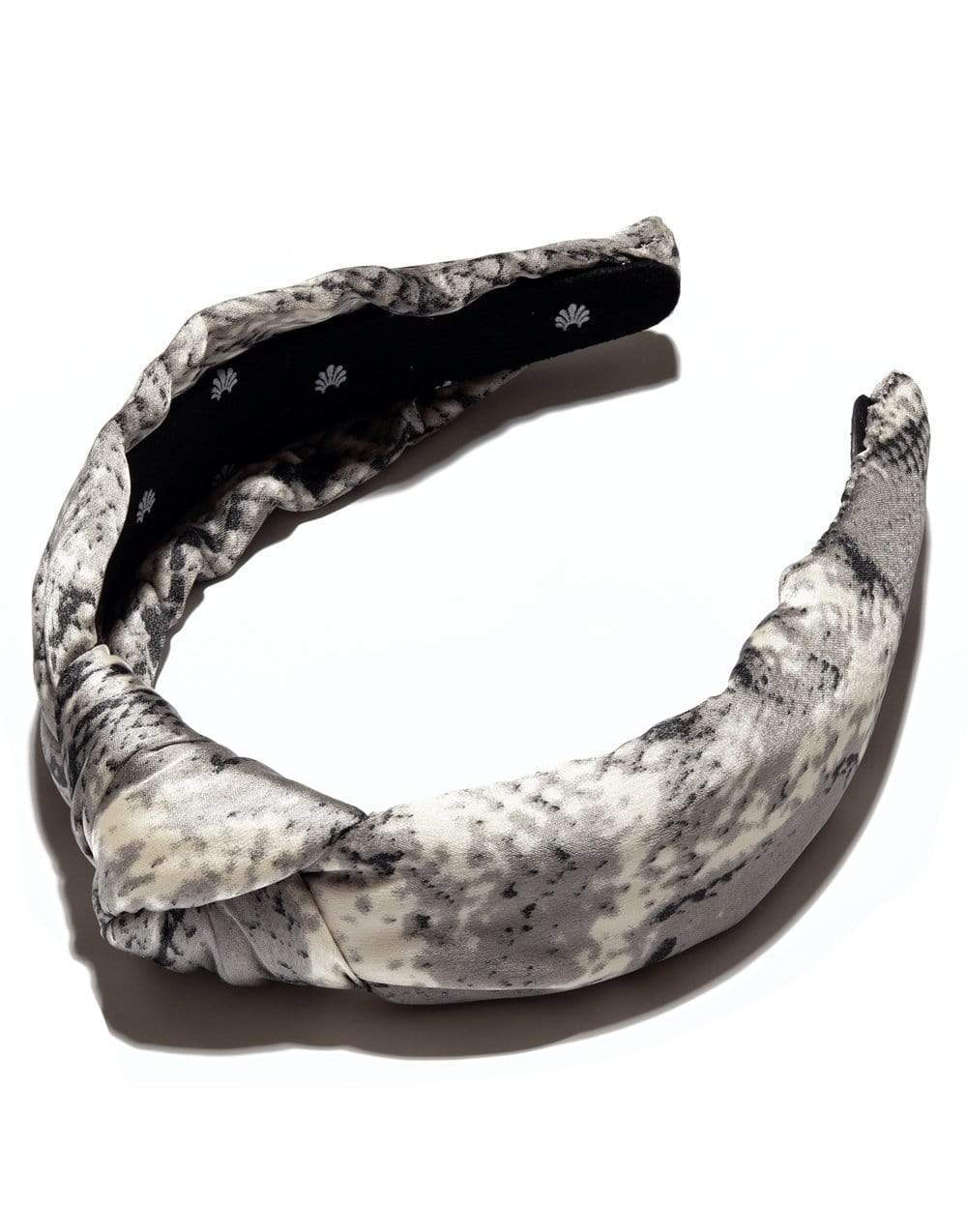 LELE SADOUGHI DESIGNS-Natural Python Silk Knotted Headband-PYTHON