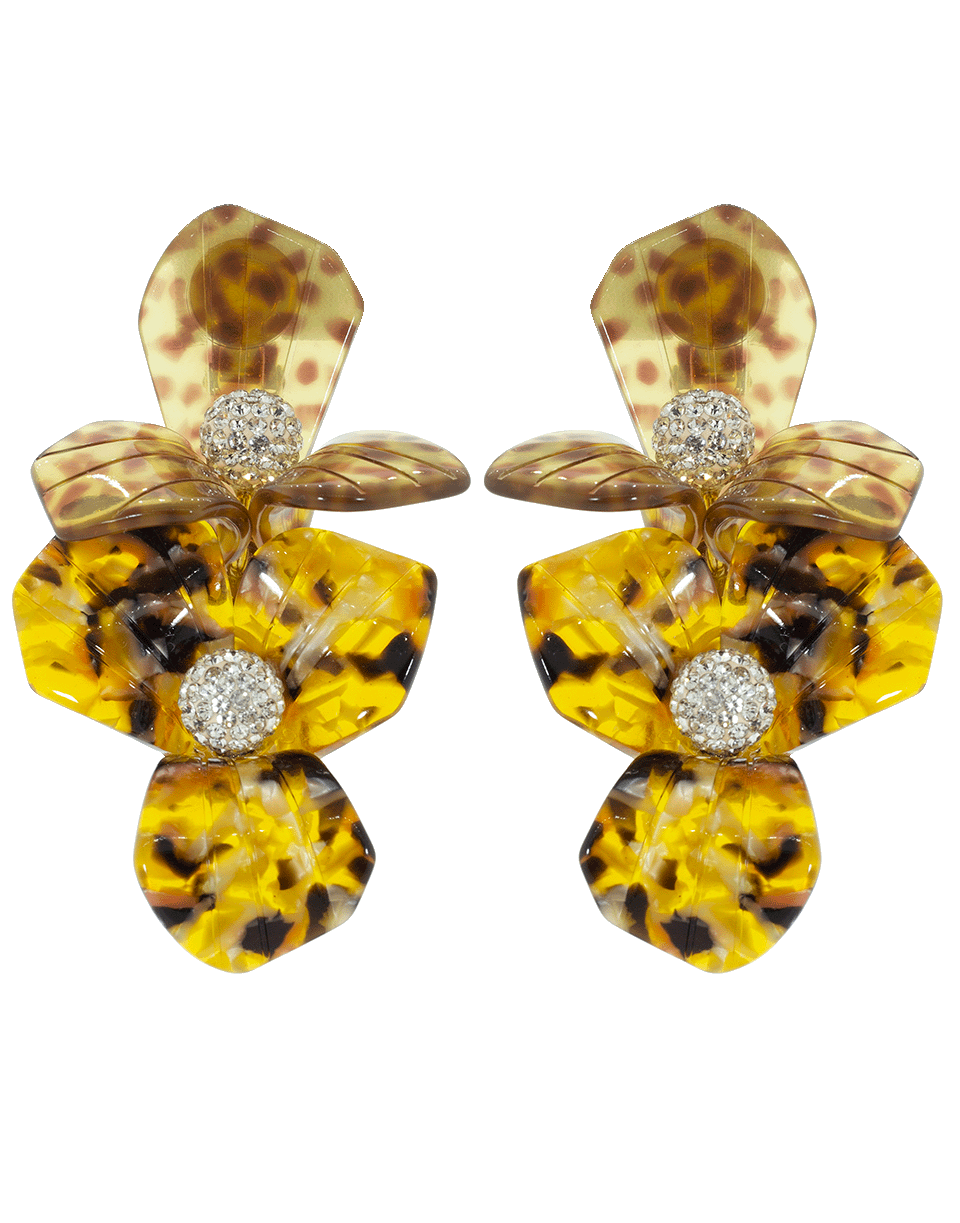 LELE SADOUGHI DESIGNS-Trillium Bouquet Earrings-LEOPARD
