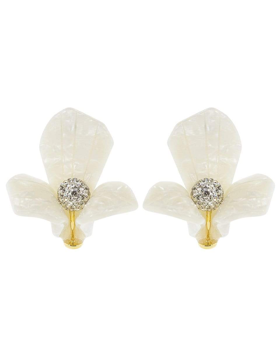 LELE SADOUGHI DESIGNS-Mother of Pearl Trillium Studs-MOP