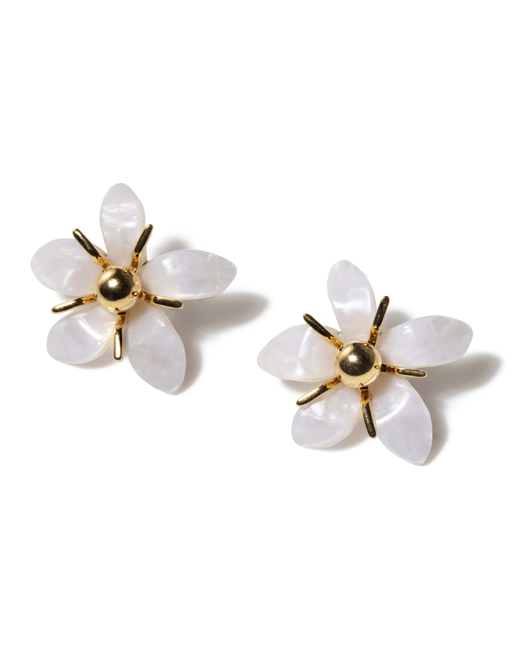 LELE SADOUGHI DESIGNS-Trumpet Lily Earrings-PEARL
