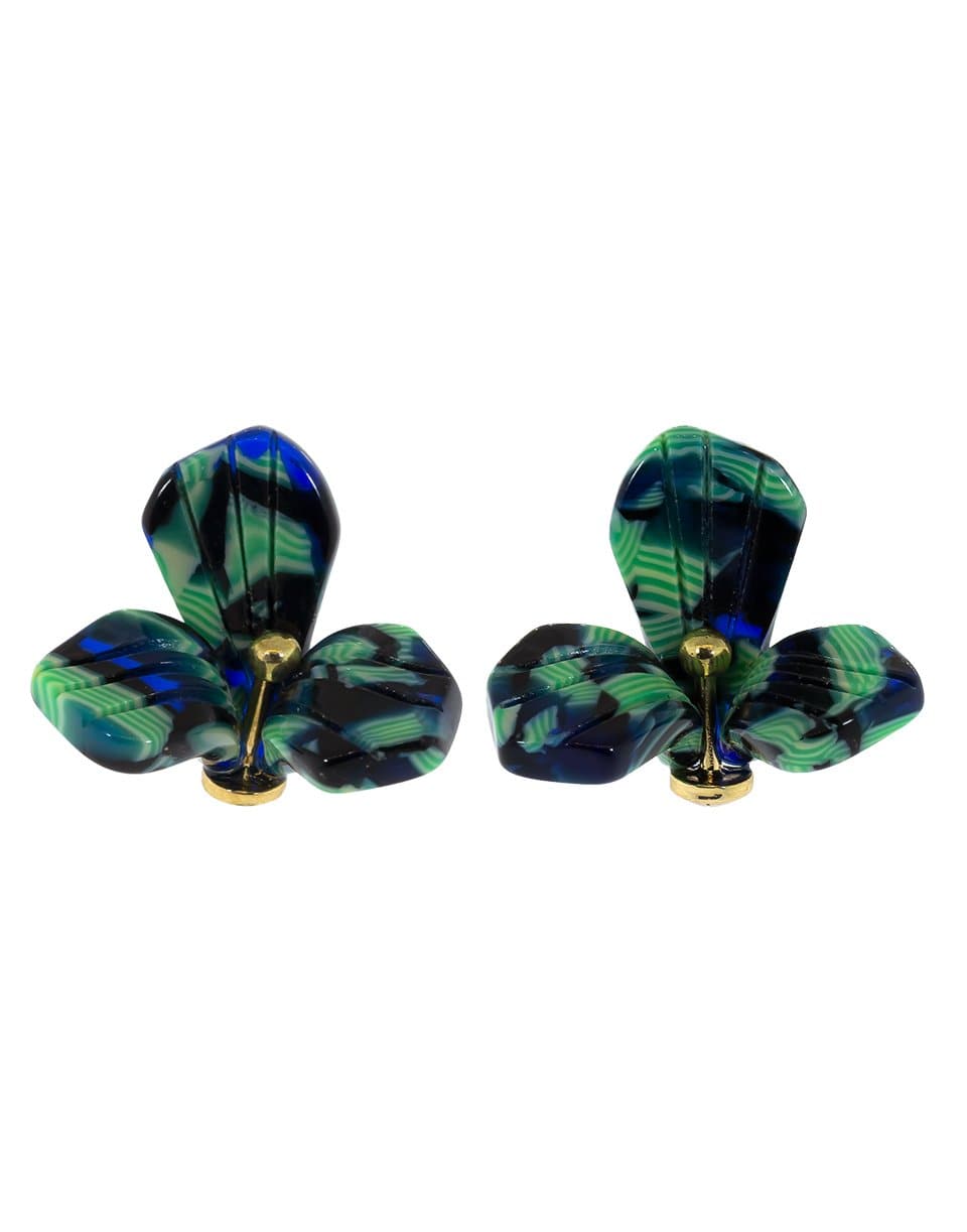 LELE SADOUGHI DESIGNS-Trillium Button Studs-PISTACH