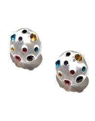 LELE SADOUGHI DESIGNS-Constellation Button Earrings-RAINBOW