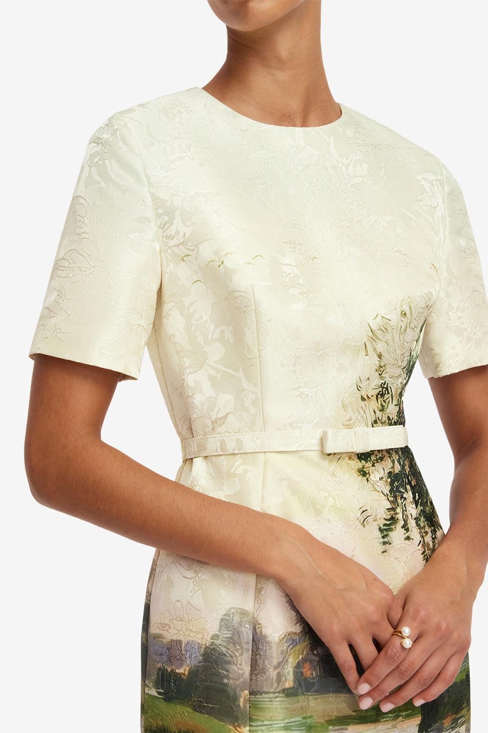 Elizabeth Midi Dress-NOVELTY-4-CLOTHINGDRESSCASUAL-LEO LIN