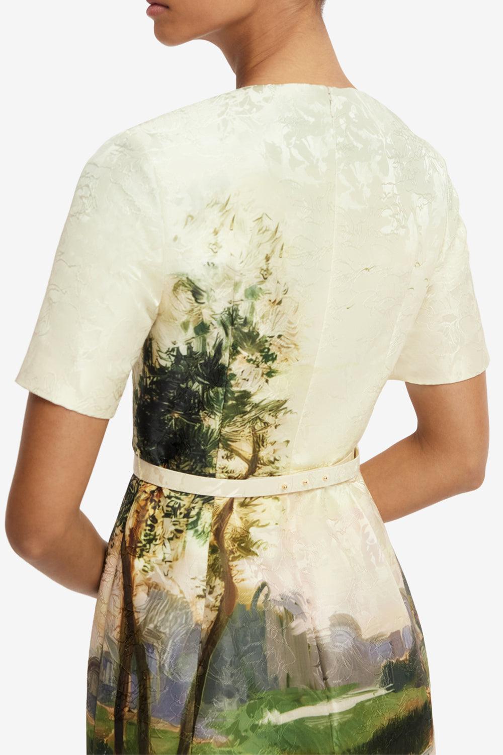 Elizabeth Midi Dress-NOVELTY-4-CLOTHINGDRESSCASUAL-LEO LIN