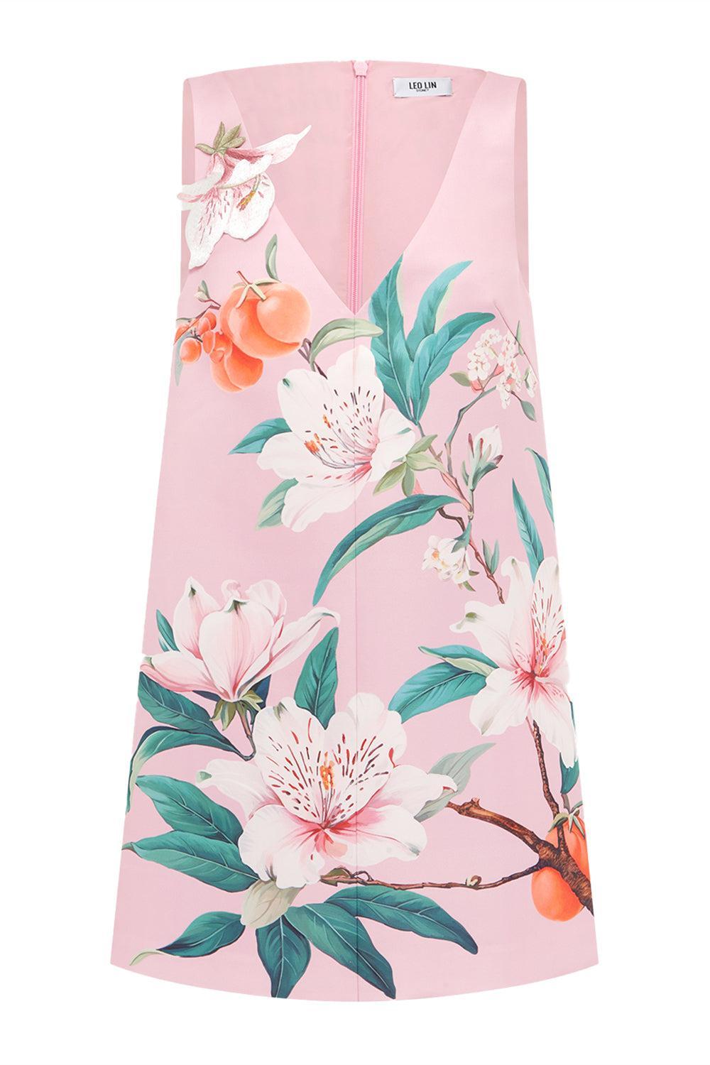 Kaelyn Dress-PINK-2-CLOTHINGDRESSCASUAL-LEO LIN