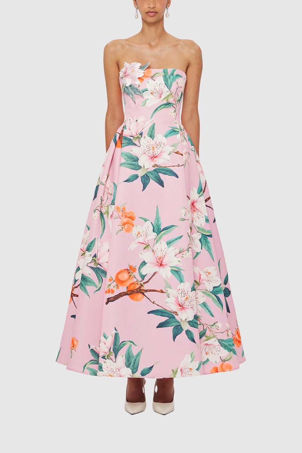 Nora Dress-PINK-2-CLOTHINGDRESSCASUAL-LEO LIN
