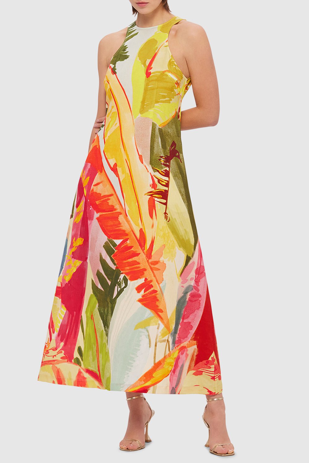 LEO LIN-Giselle Midi Dress-