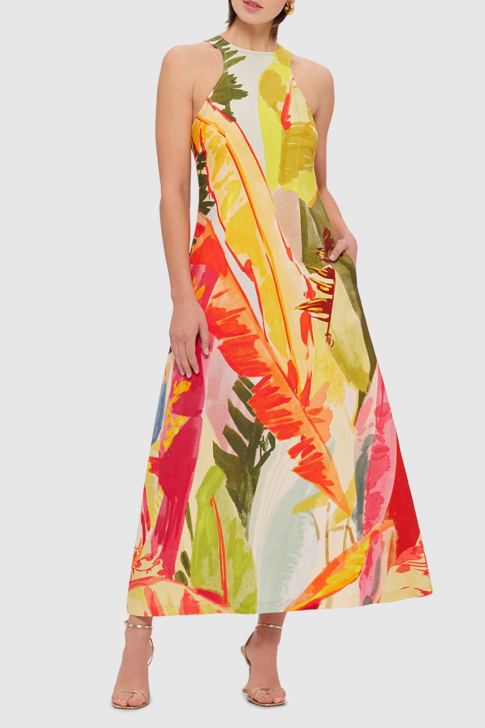LEO LIN-Giselle Midi Dress-
