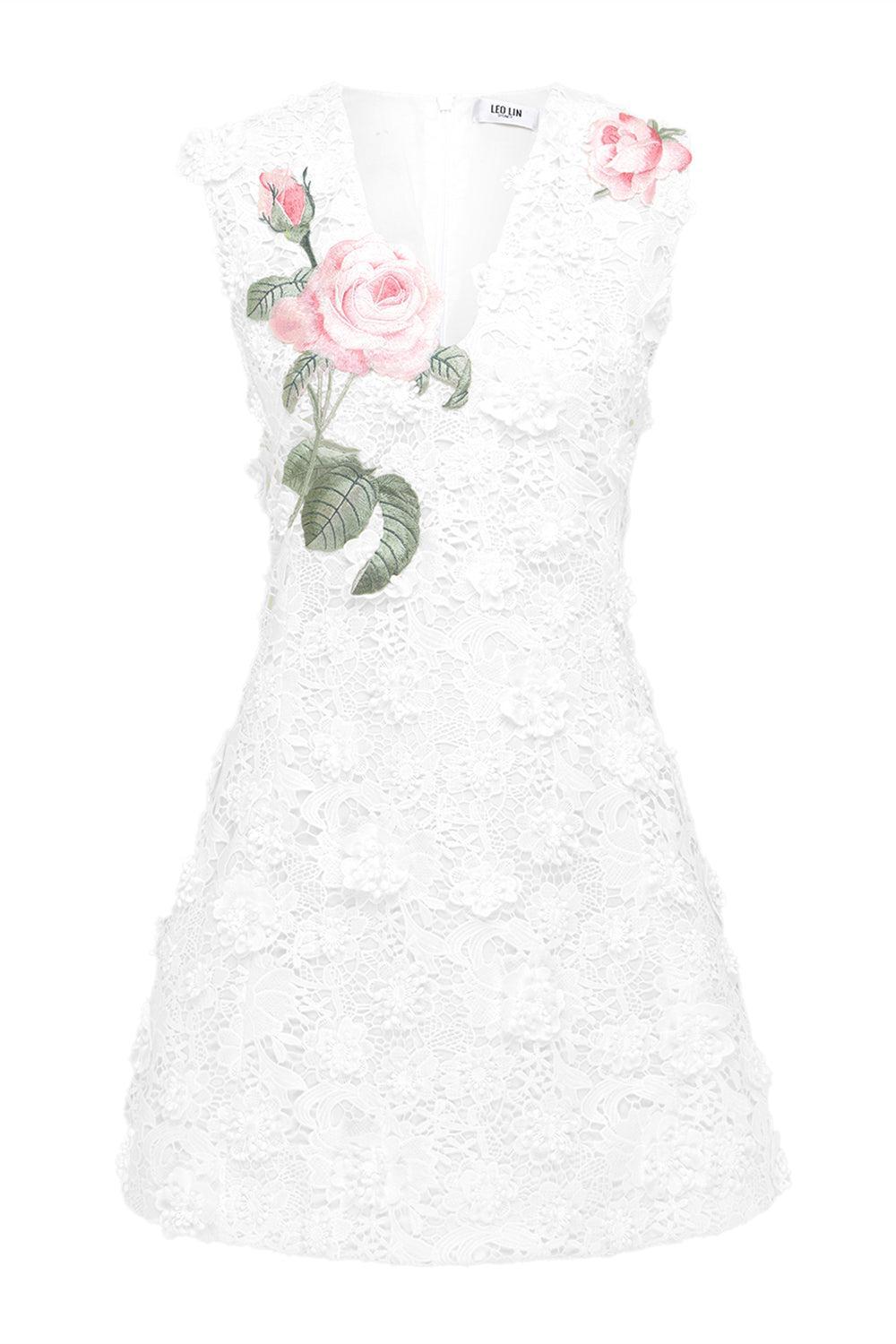 Briana Dress-SNOW-2-CLOTHINGDRESSCASUAL-LEO LIN
