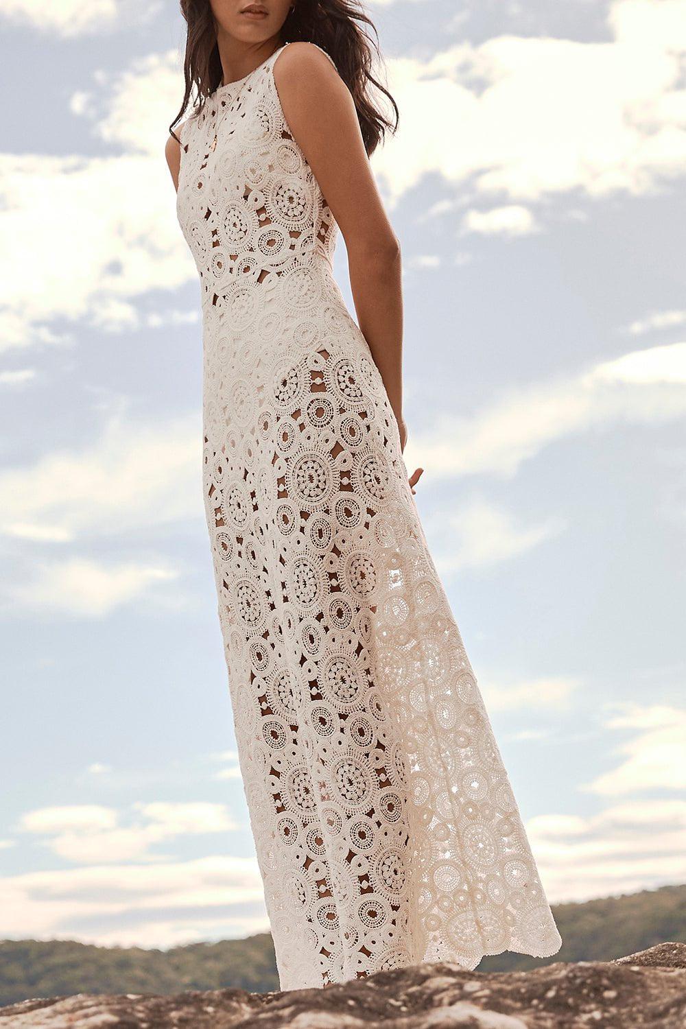 LEO LIN-Serena Crochet Dress-
