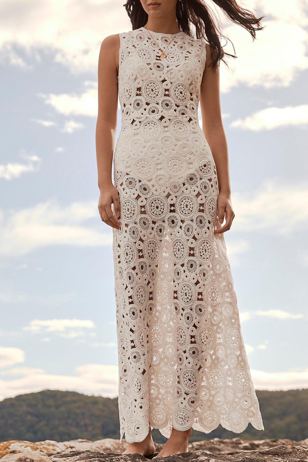 LEO LIN-Serena Crochet Dress-