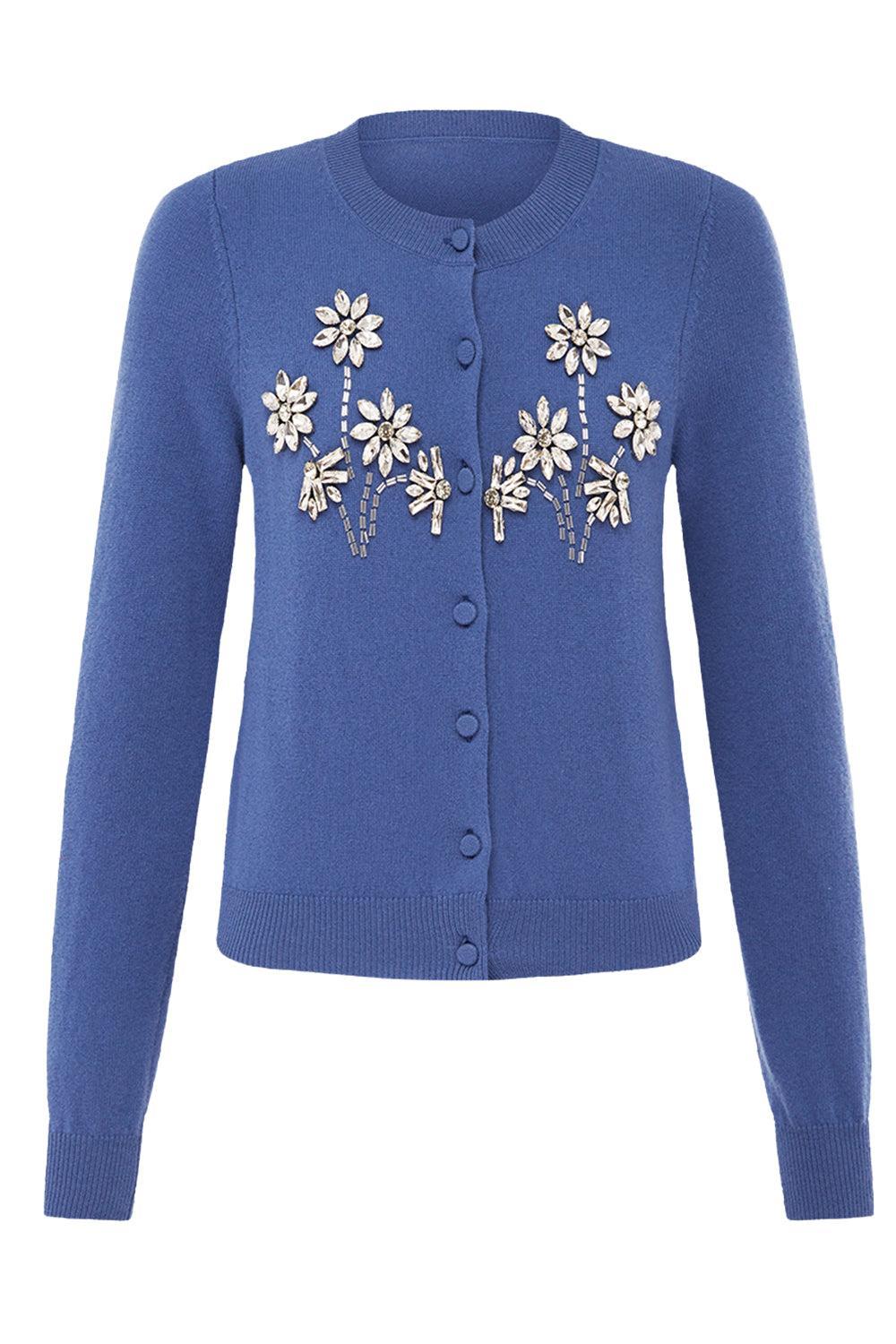 Claire Cardigan - Azure-BLUE-2-CLOTHINGTOPCARDIGAN-LEO LIN