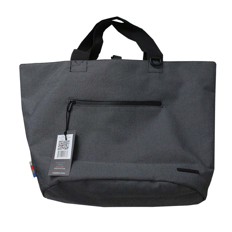 LEXDRAY-Cape Town Reversible Tote-BLACK