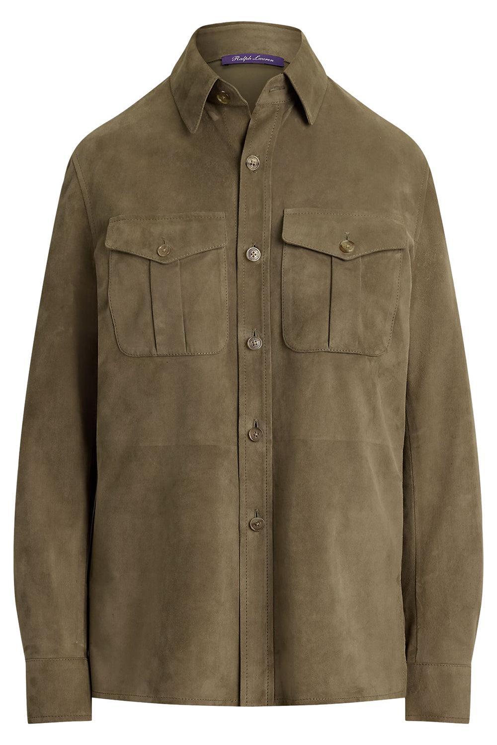 Landry Long Sleeve Shirt-BROWN-2-CLOTHINGTOPBLOUSE-RALPH LAUREN