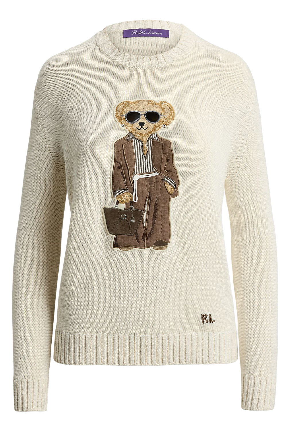 Summer Polo Bear Crewneck Sweater