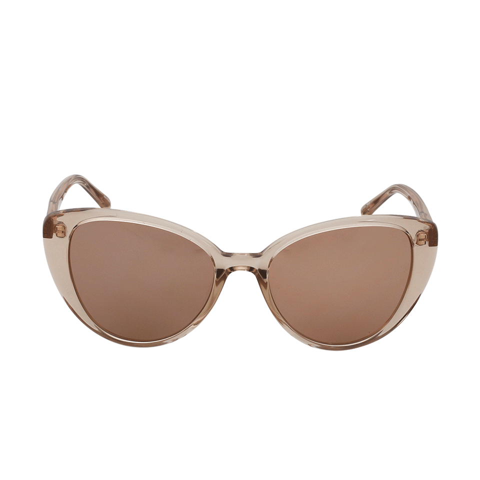 LINDA FARROW-Cat-Eye Sunglasses-ASH