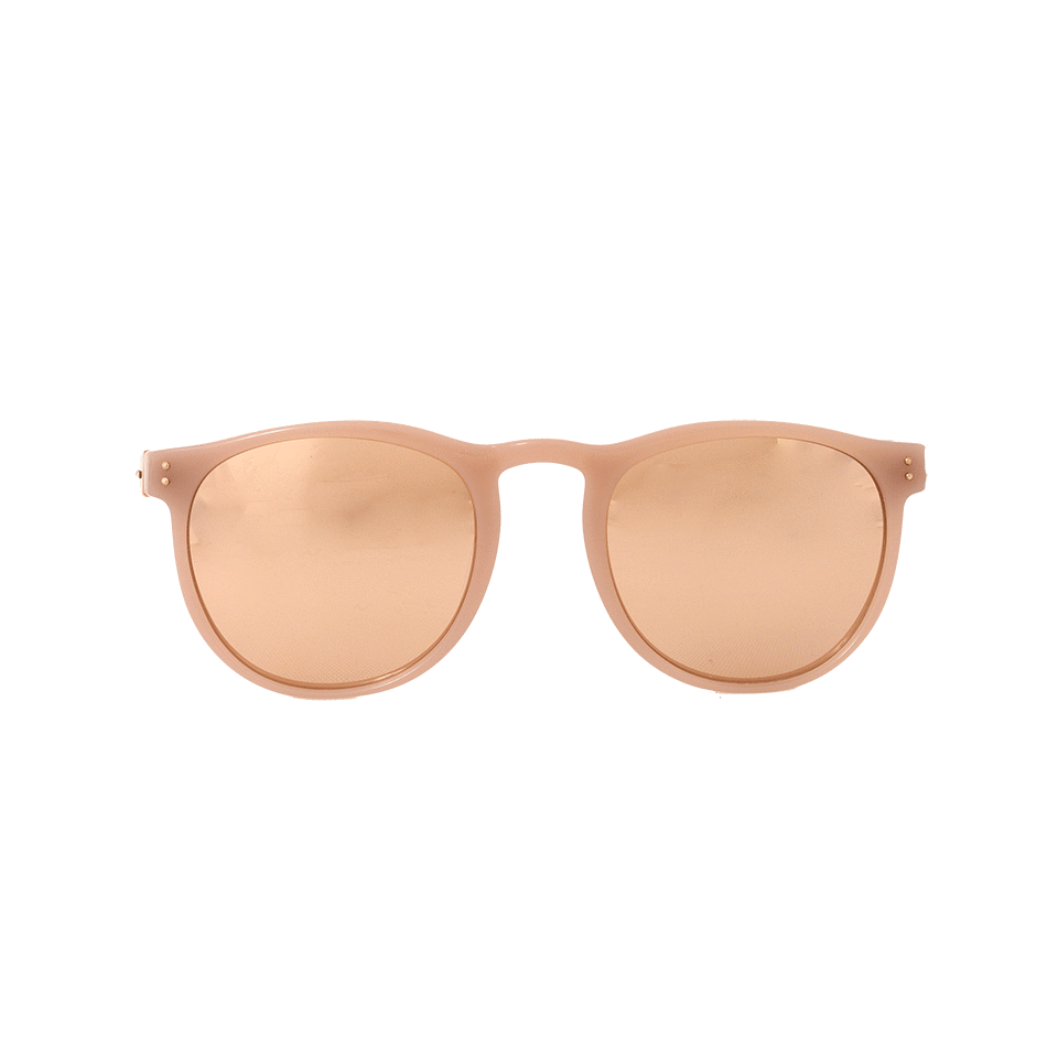 LINDA FARROW-Dusky Rose Sunglasses-ROSE GOLD