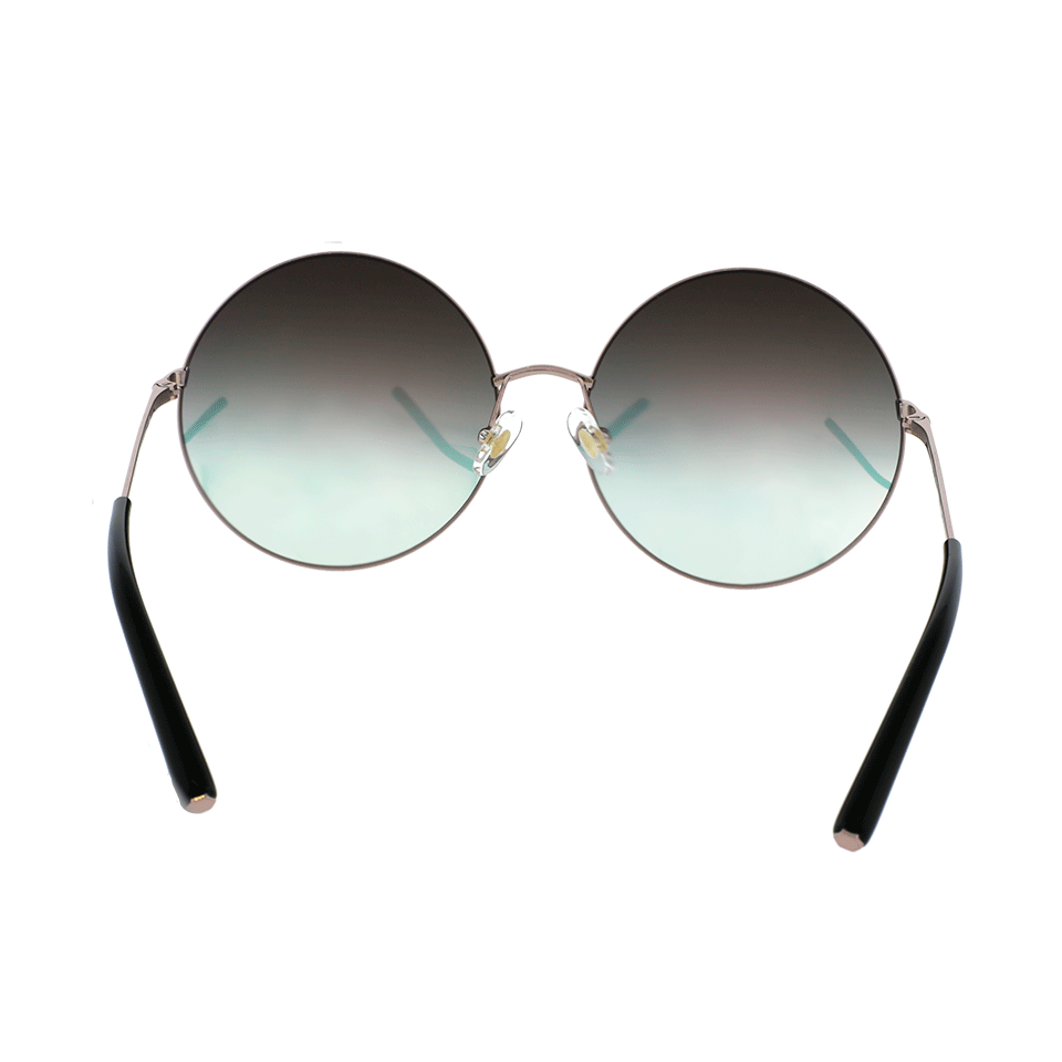 LINDA FARROW-Rose Gold Metal Sunglasses-ROSE GOLD