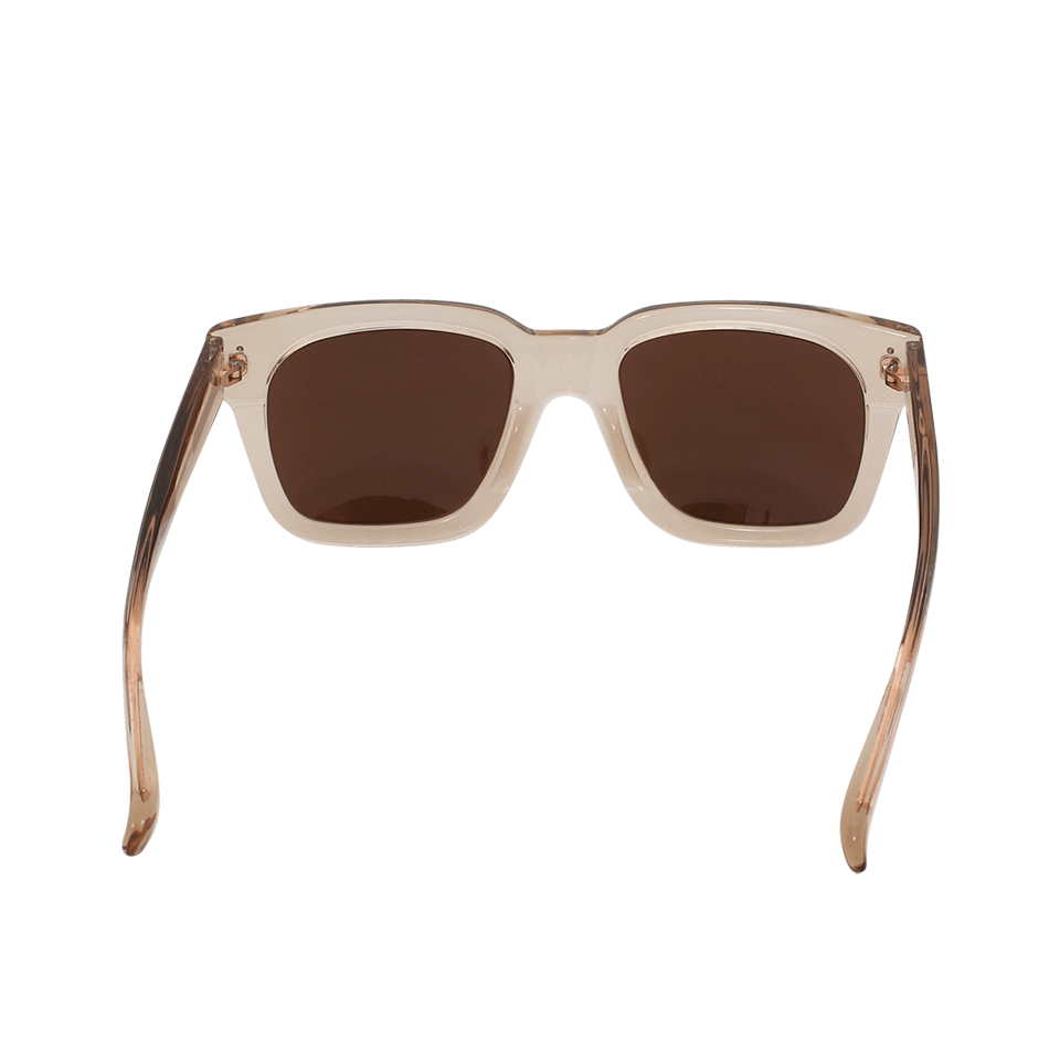 LINDA FARROW-Square Sunglasses-ROSE GOLD