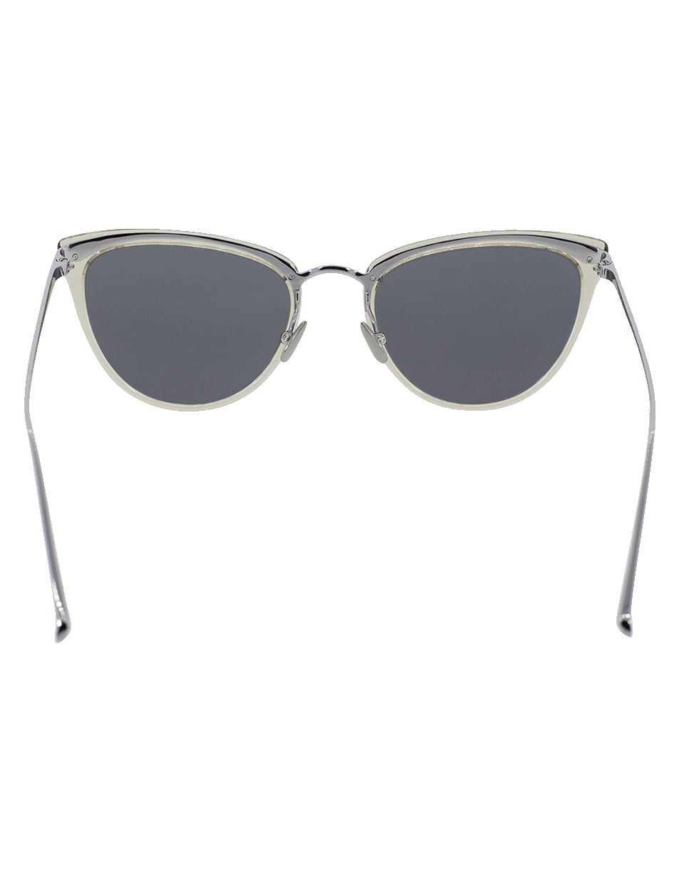 LINDA FARROW-Cat Eye Sunglasses-TRFFL/WH
