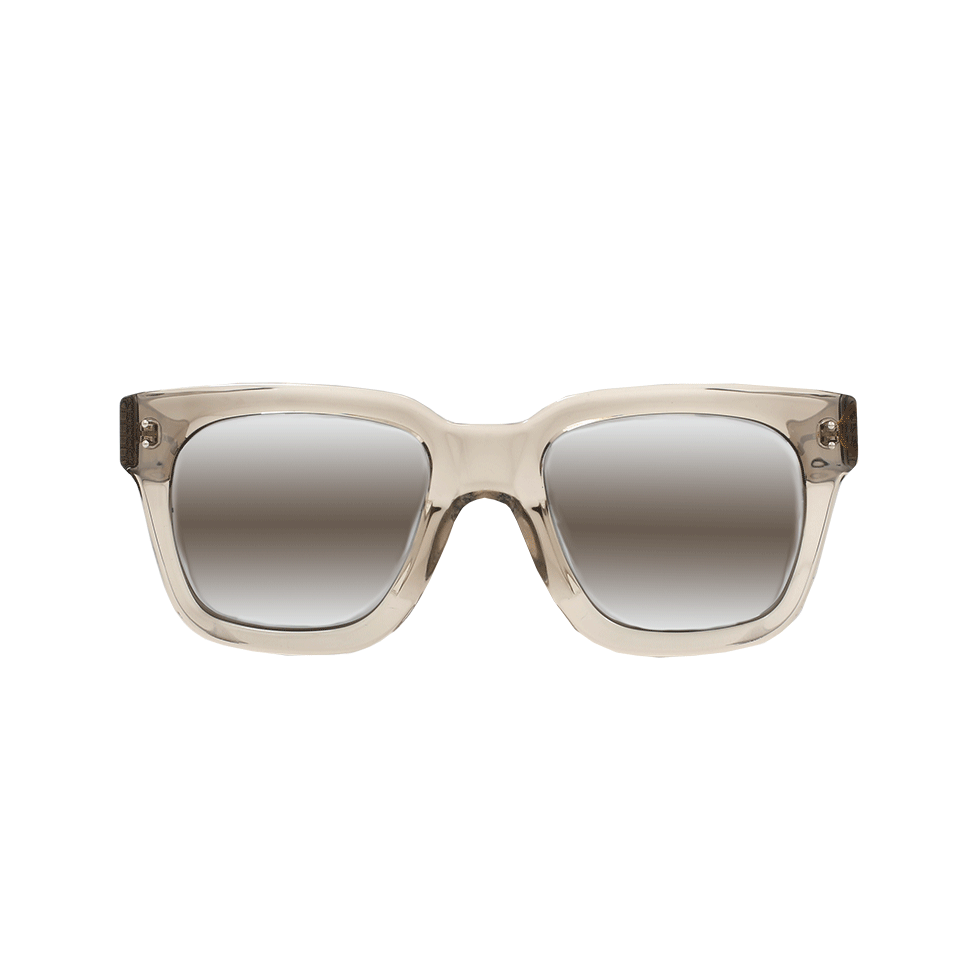 LINDA FARROW-Platinum Sunglasses-WHT/GLD
