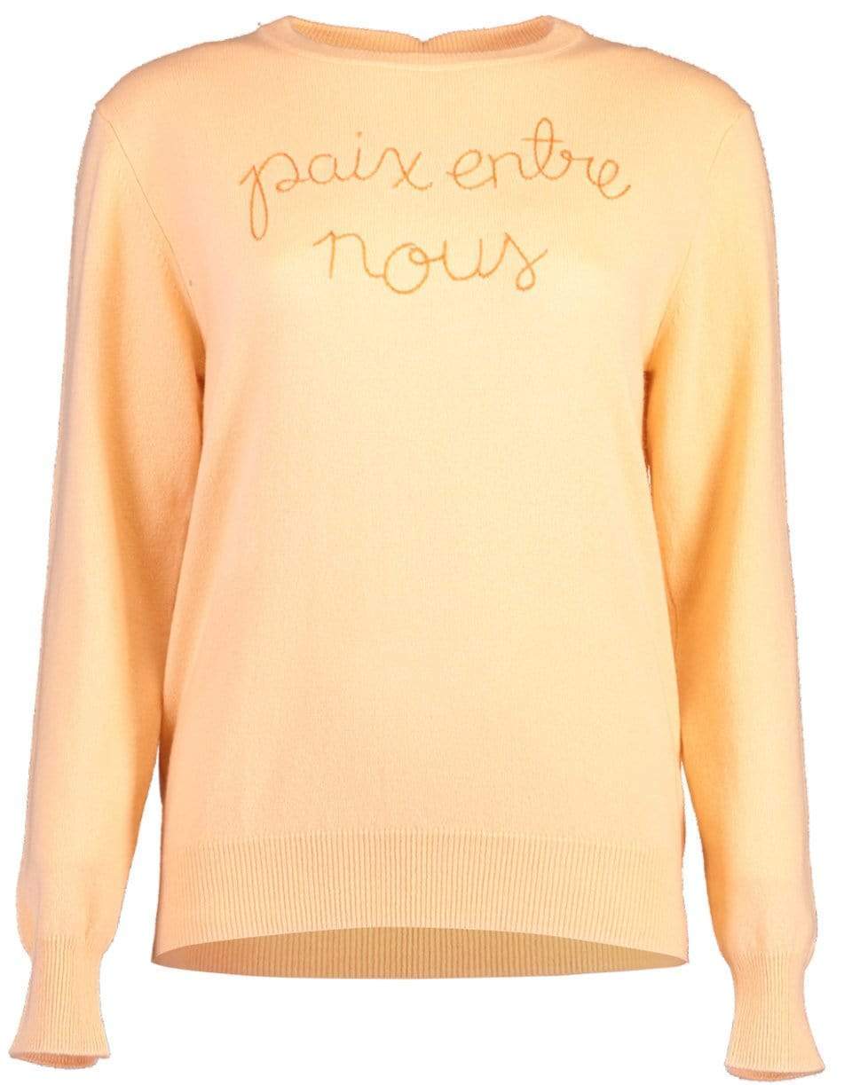 LINGUA FRANCA-Paix Entre Nous Crewneck Sweater-